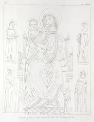 Madonna e Bambino con Santa Agata, Santa Caterina, Sant